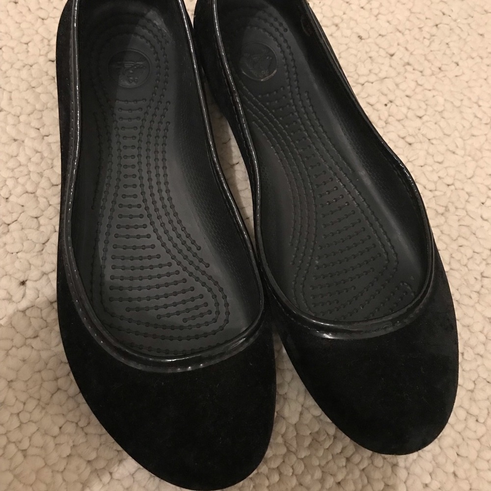 Crocs Velvet ballet flats